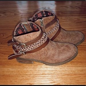 booties , barely worn